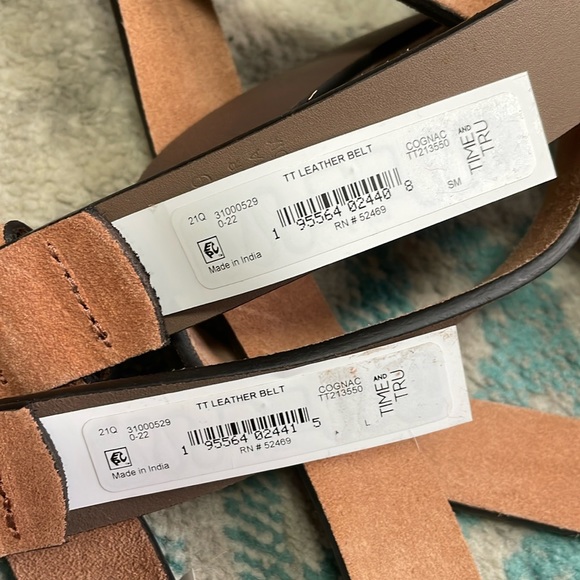 NWT 100% Leather Belt - Picture 4 of 5